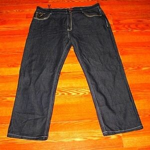 Red Ape Relaxed Fit Dark Wash Jeans | Big & Tall Comfort Denim | Size 48x33 | NW